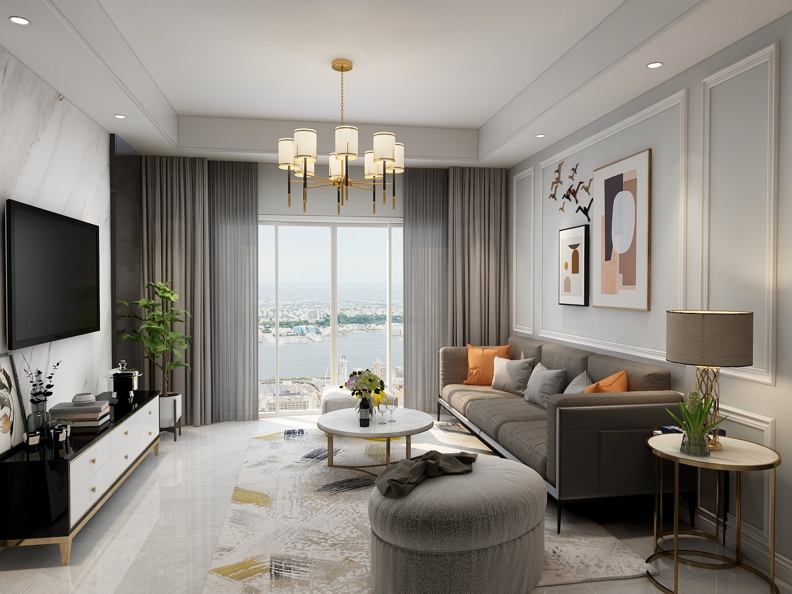 飘摇-万达临湖苑-装修设计方案