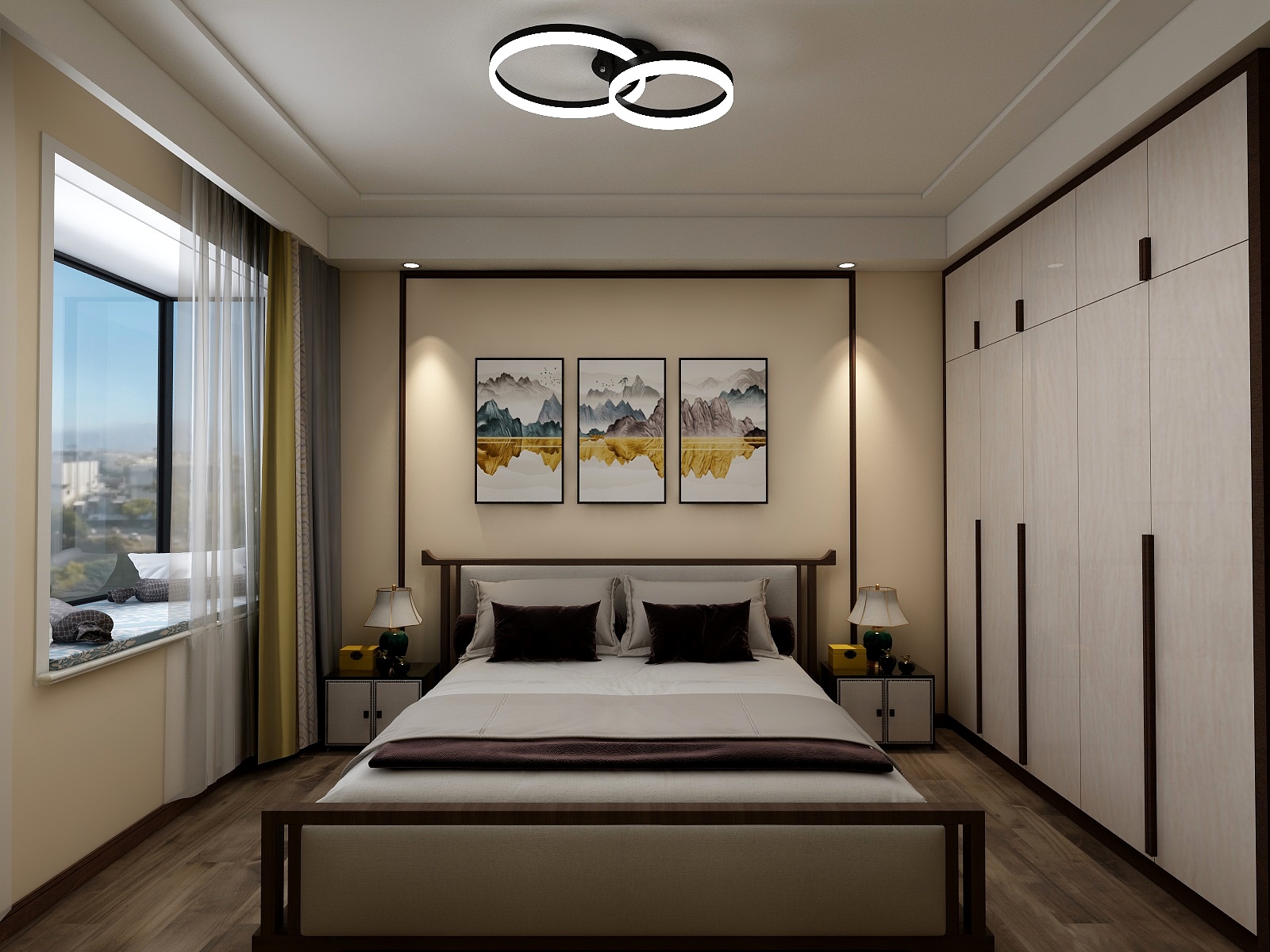 李晴室内设计-华悦 周程-装修设计方案