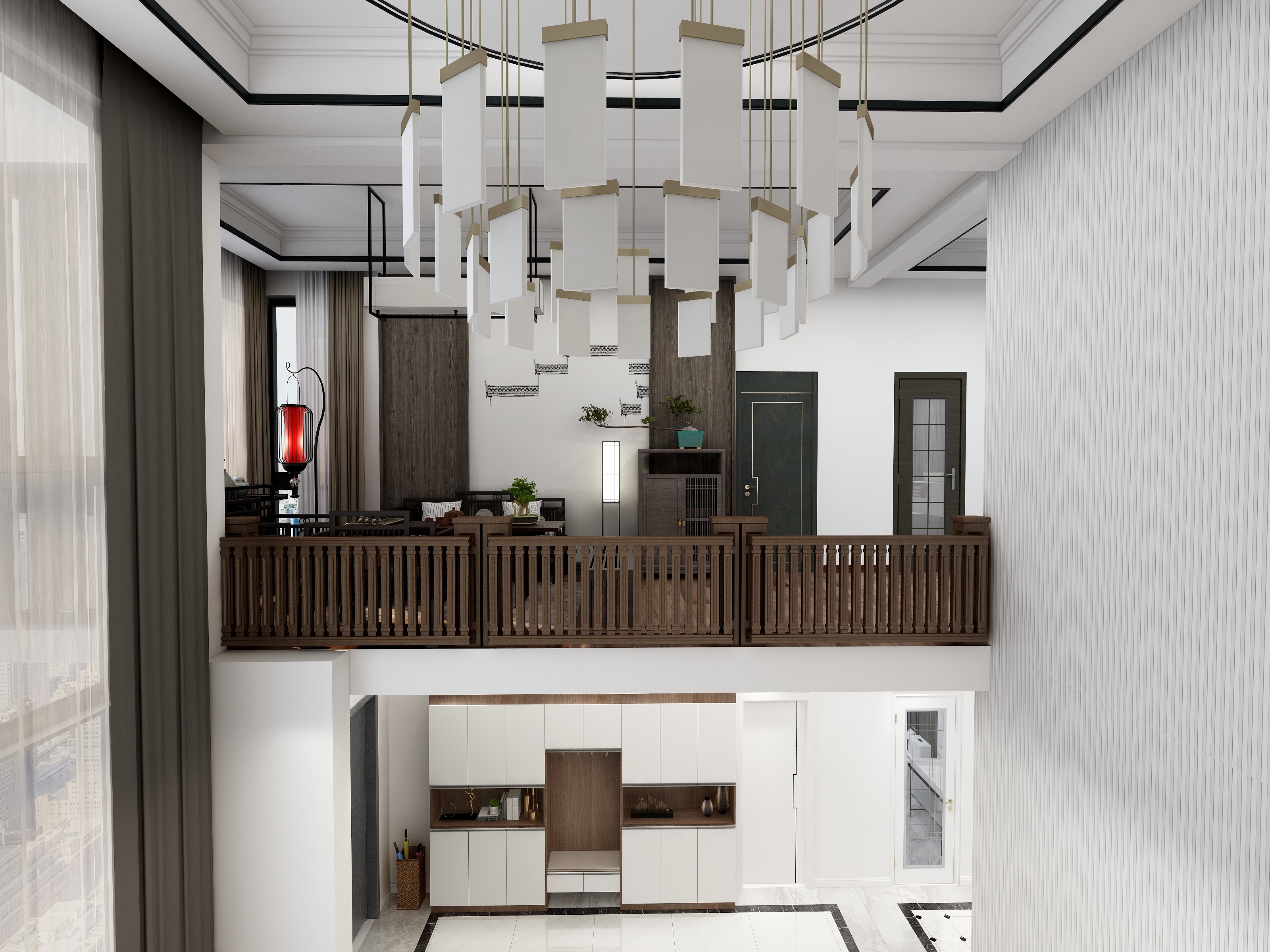 罗田全友全屋定制-英山占先生别墅-装修设计方案