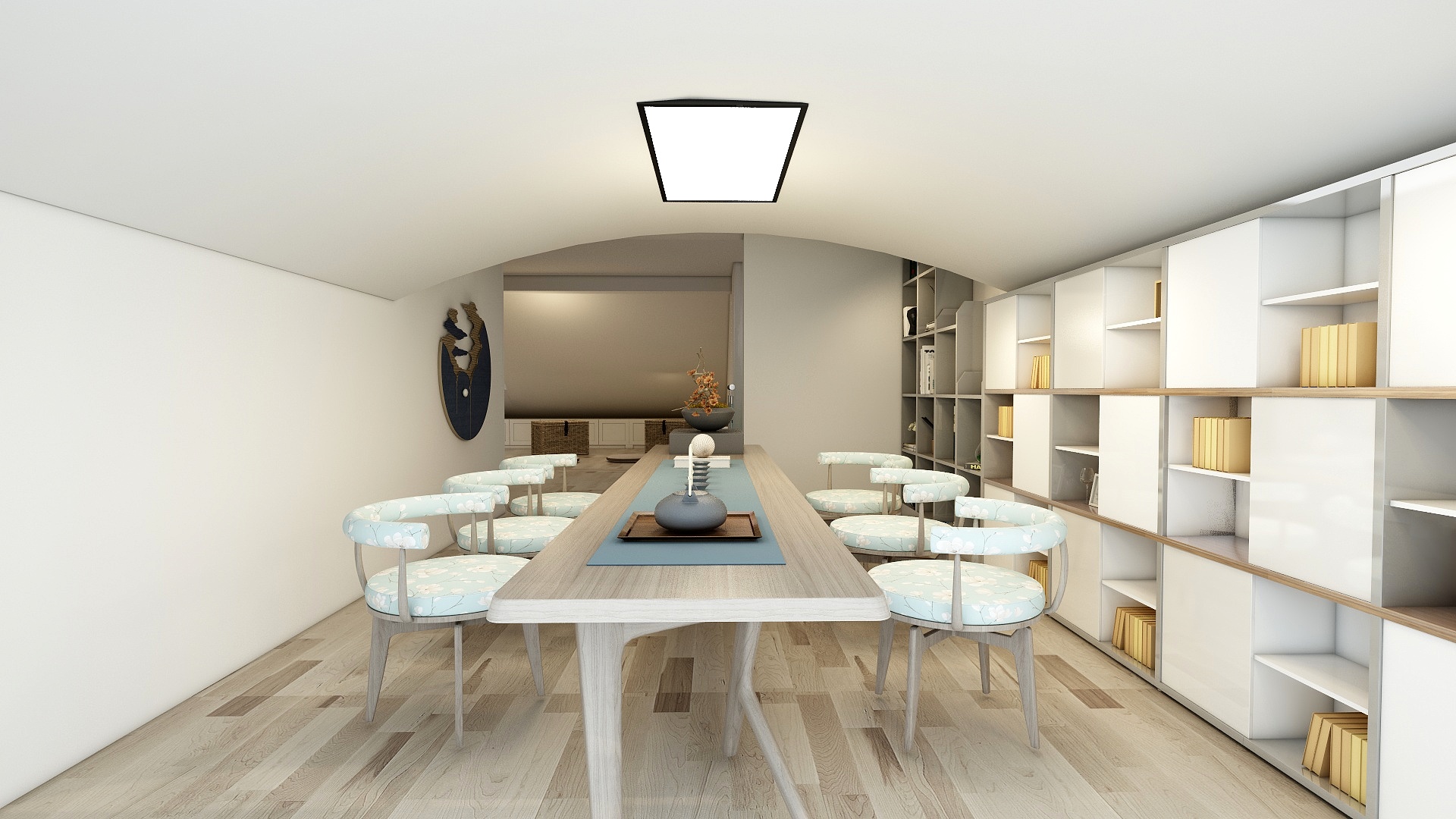 忠伟效果图-碧水郦城阁楼2-装修设计方案