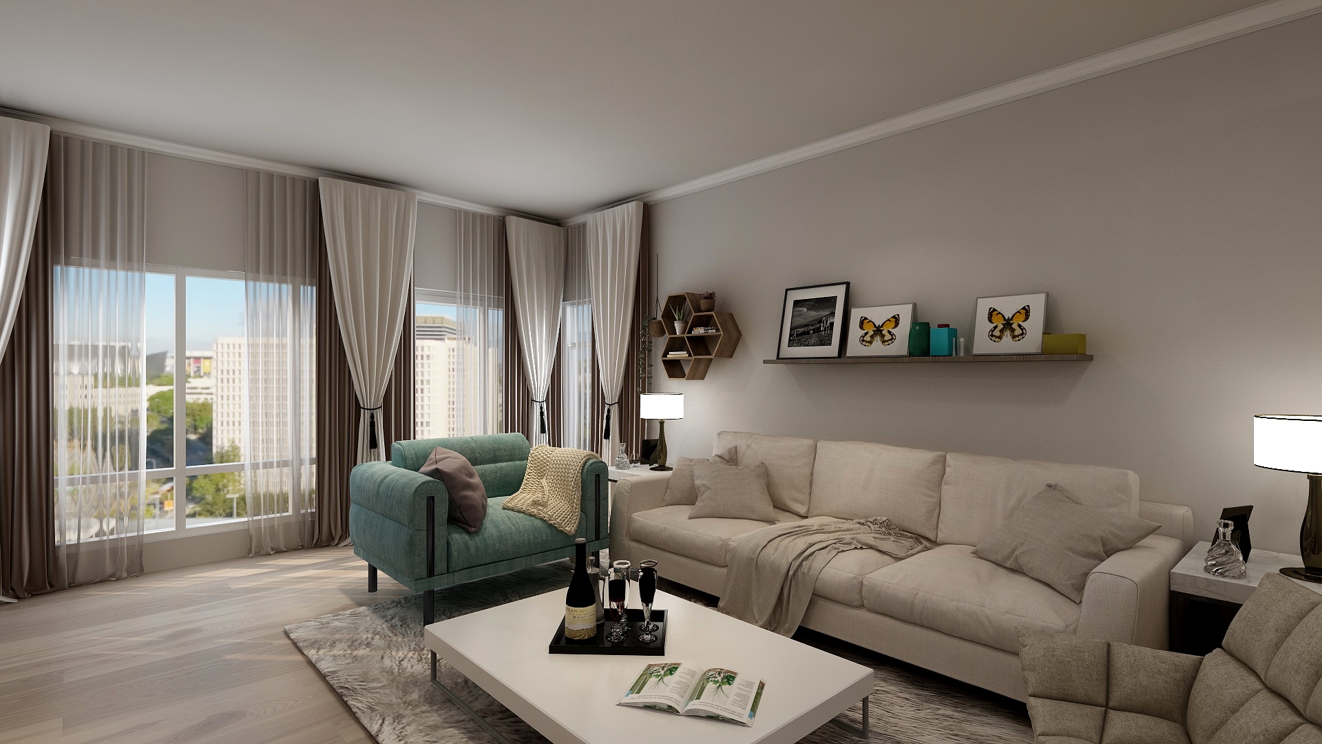 丽丽丽安-融安富城国际-装修设计方案