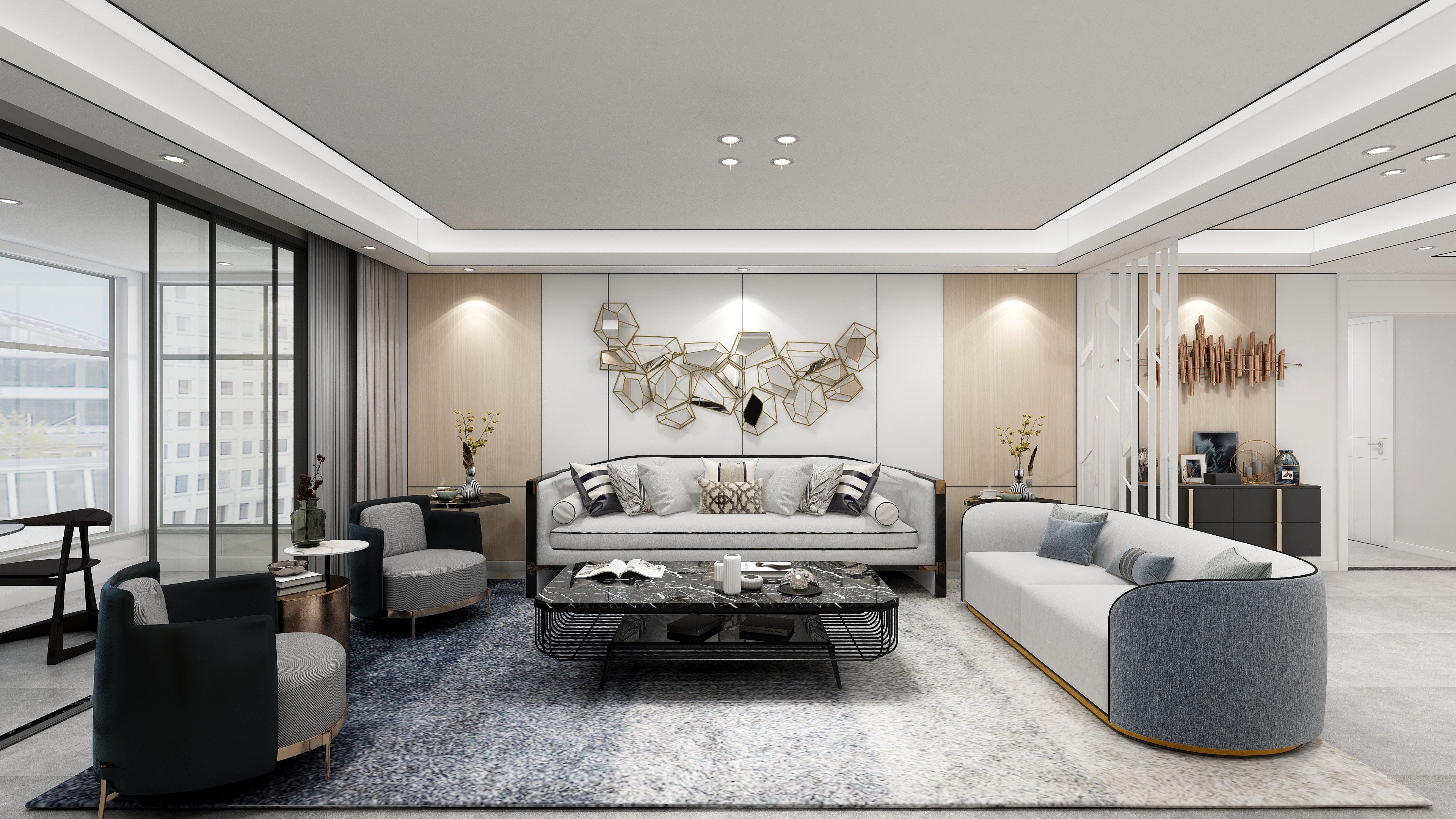 福建一龙岩一黄琴-夏-轻奢现代装修效果图