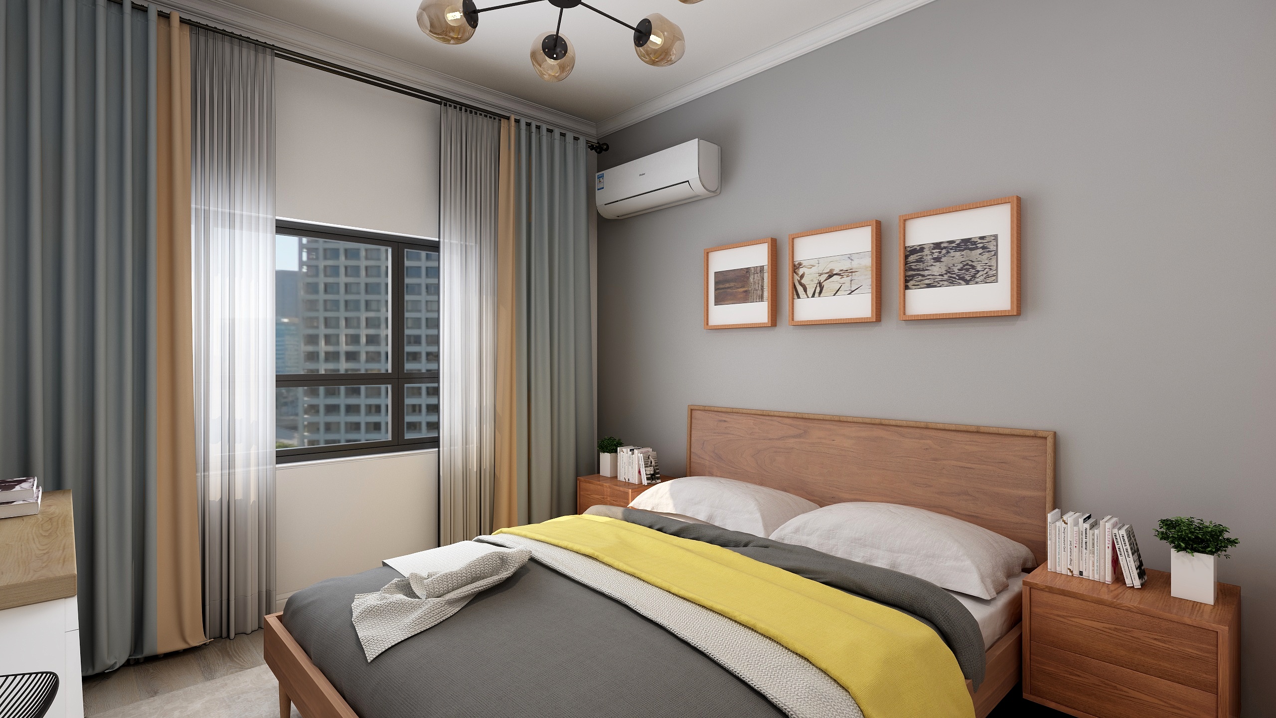 王丨先生-金香郁97平米北欧-装修设计方案