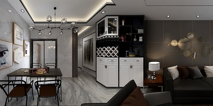 J泉水叮咚-现代风格-装修设计方案