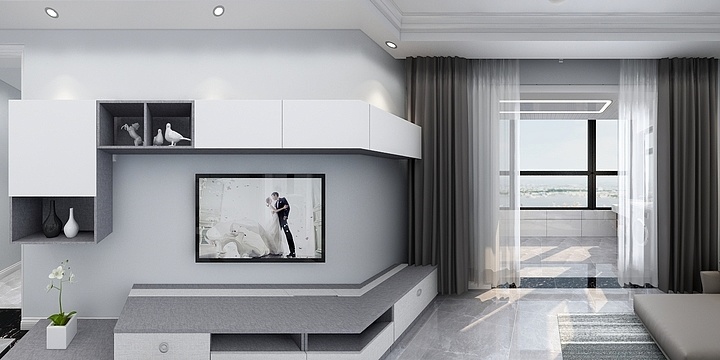 K先生的喵-天山绿洲二期-装修设计方案