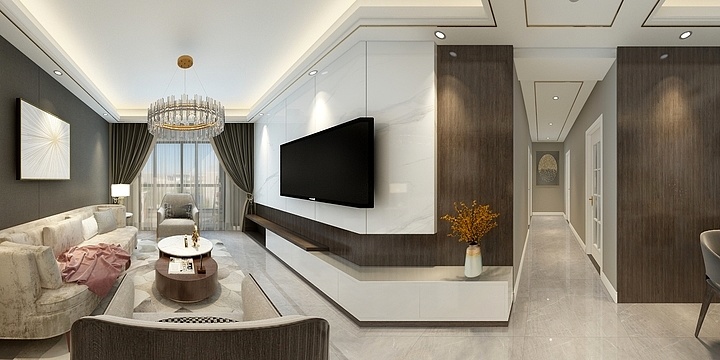 邹雪-现代风格-装修设计方案