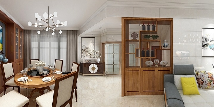 黄沐的设计-雅居乐6-2703-装修设计方案