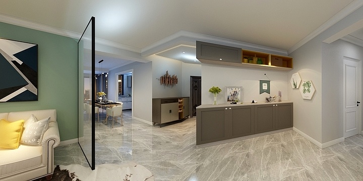 怀旧的人-万科明日之光-装修设计方案