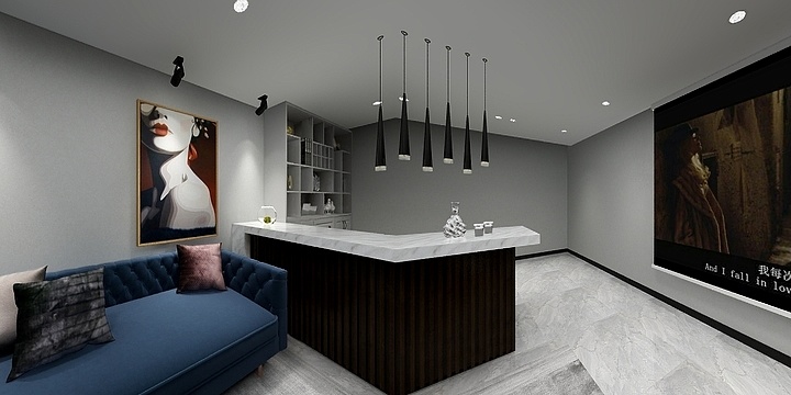 周潇湘-健身房-装修设计方案