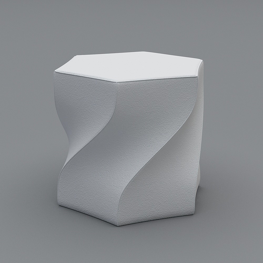 TWIST AGAIN STOOL3D模型