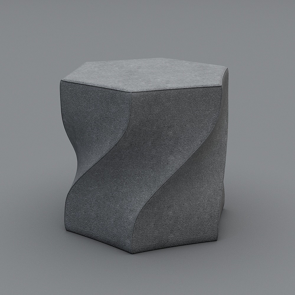 TWIST AGAIN STOOL3D模型