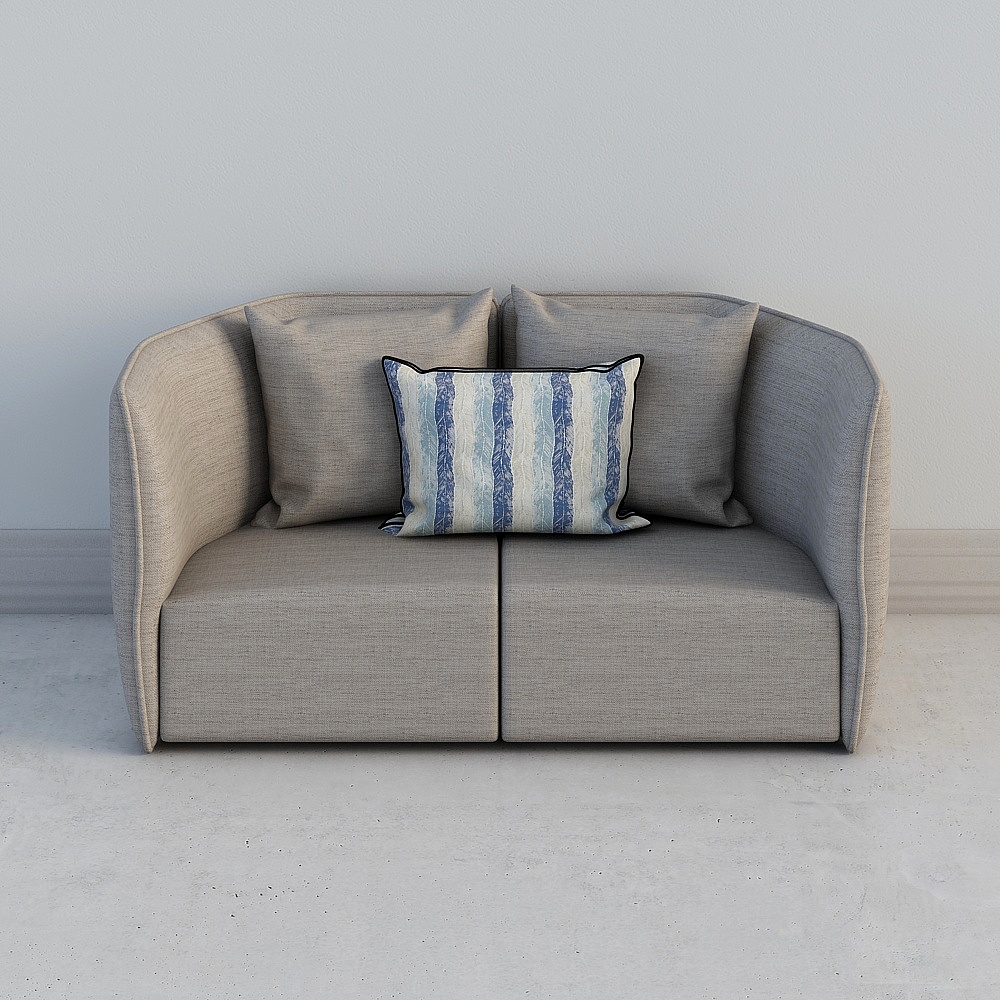 CHAMFER SOFA3D模型