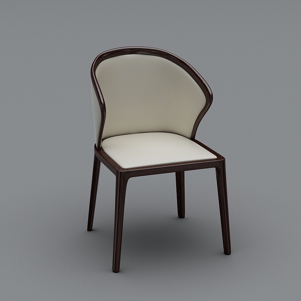 306餐椅3D模型