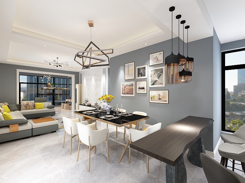 弋米空间设计-新天地7栋杨哥雅居-装修设计方案