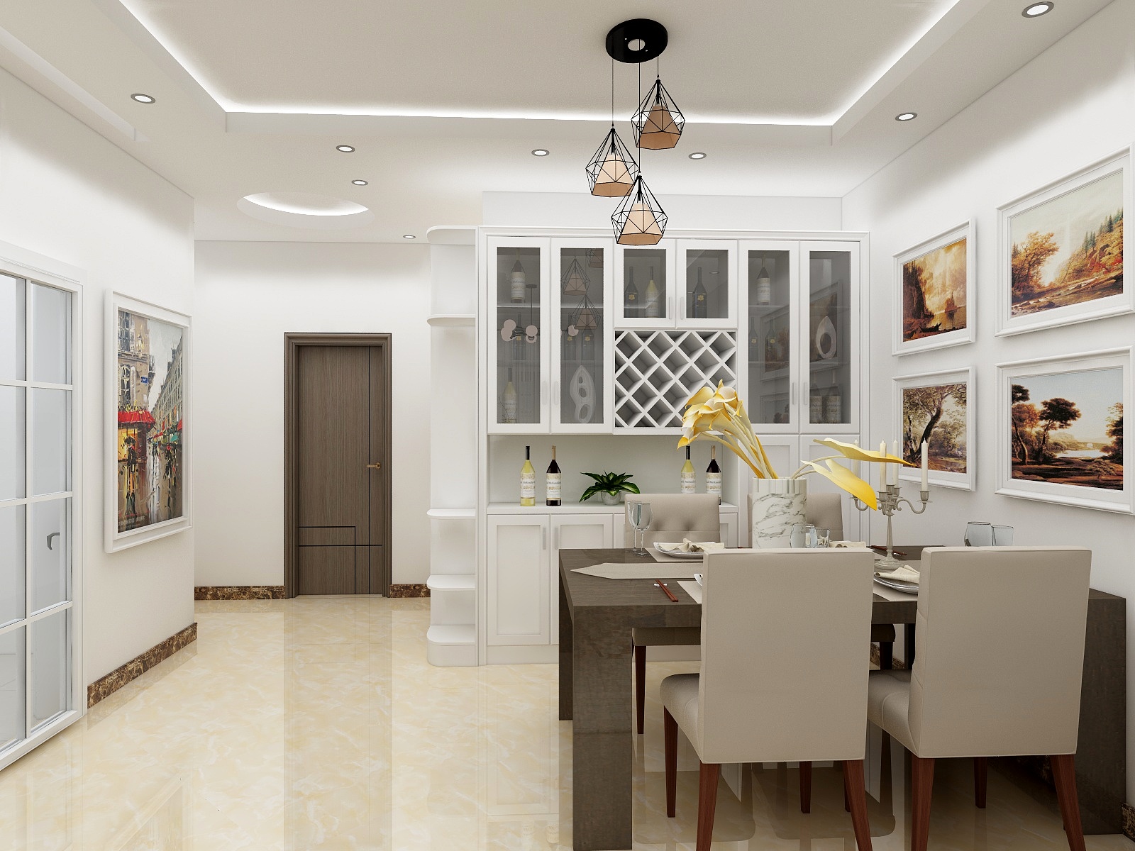 小太阳OCYj-三庆城市主人91.00㎡A1户型两室两厅一卫户型2室2厅1卫-装修设计方案