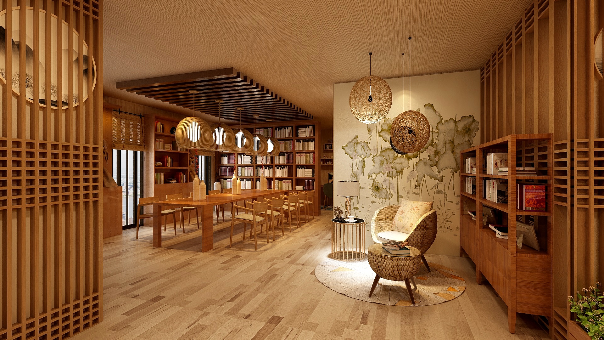 182****5913cYZN-书吧-装修设计方案