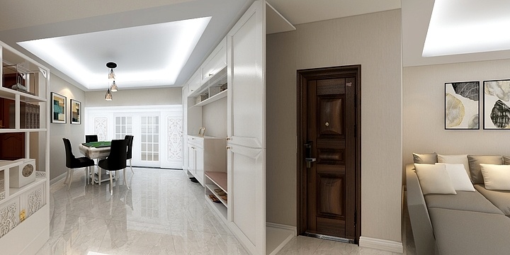 设计师邹万宏-清新家园-装修设计方案