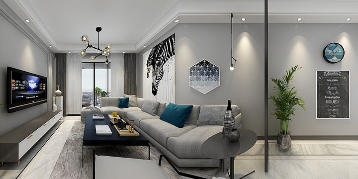 国号效果图-德丰凯旋城-7栋1301李总雅居-梁工设计-装修设计方案