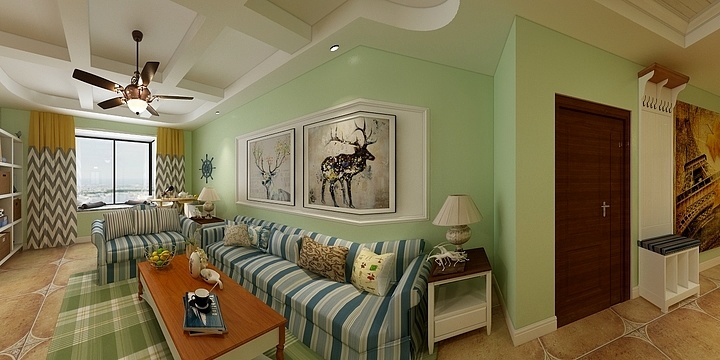 设计师阿洋-户研地中海2-装修设计方案