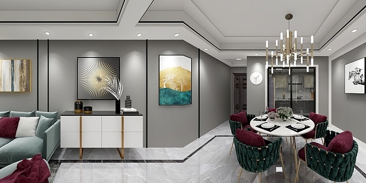 极美家装饰科凡高定-翠湖阳光城-装修设计方案