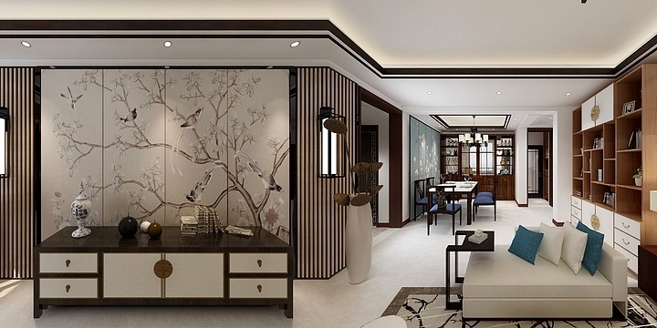 安富文15193402840-崇圣梧桐园-新中式-装修设计方案