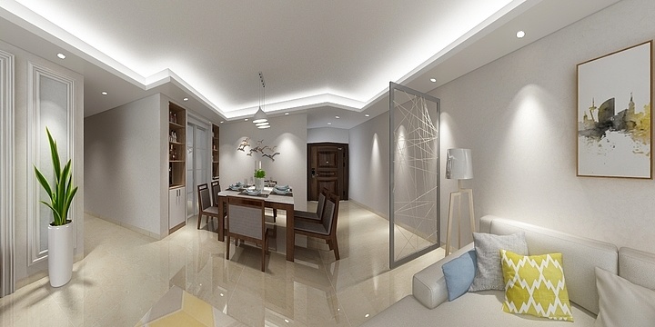 A光头强-名泰华府1栋503侯总简约风格桂阳浩晨豪装-装修设计方案