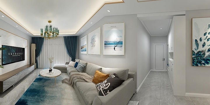 su素-万达one93平米-装修设计方案