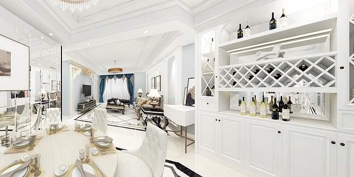 金龟仔设计-紫云府B户型100.3-装修设计方案