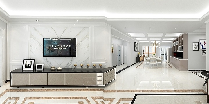 汤智垠-桂花D-1401罗小艳豪宅-装修设计方案