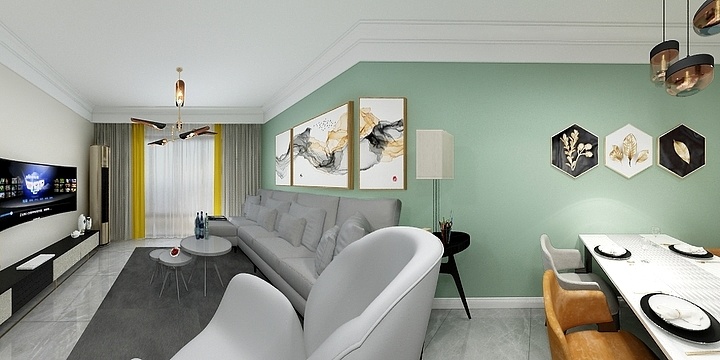 设计师玄山-紫金公馆—左炎Design-装修设计方案