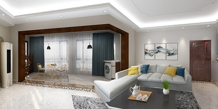 好业整装全案设计-德州城34-202-装修设计方案