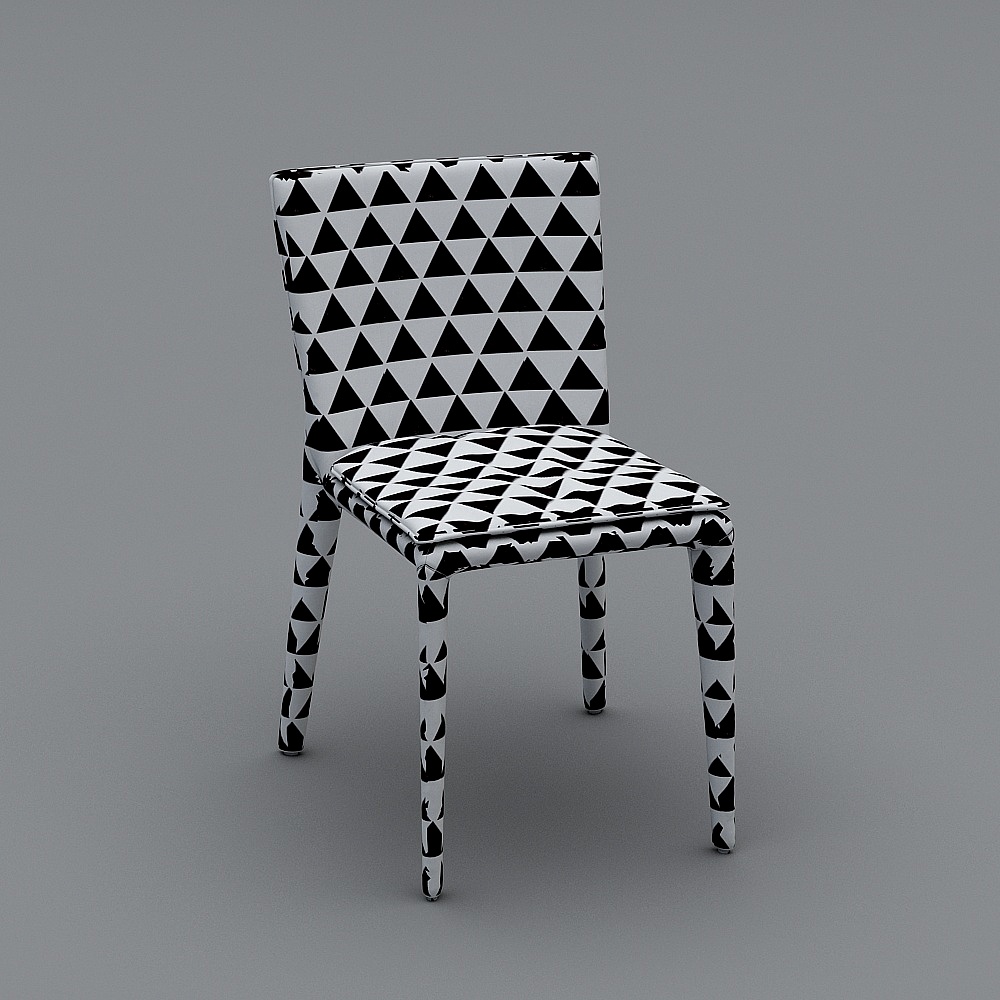 Molteni餐椅-18-0293D模型