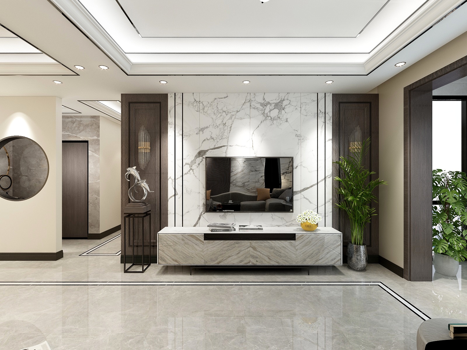 汤志国-315方新中式四居-装修设计方案