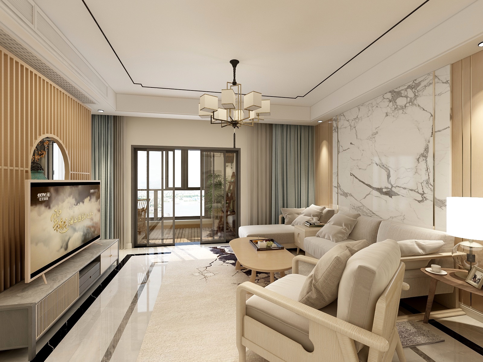 我还是比较喜欢甜甜圈的-金地自在城D户型-装修设计方案