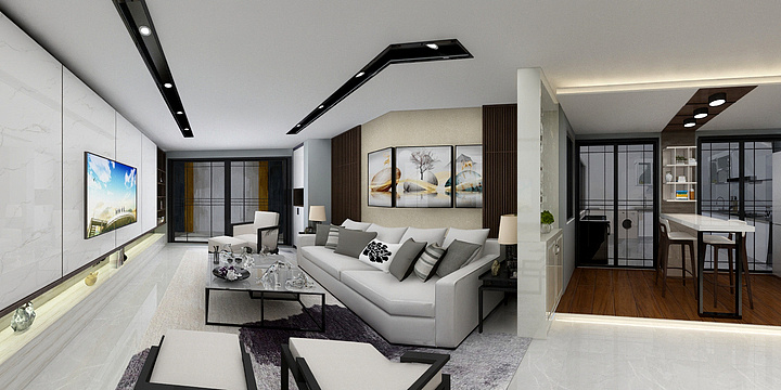 奔跑联盟3-赖先生三台新居-北欧-装修设计方案