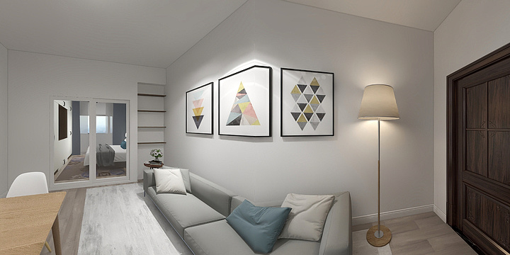 设计师甘工-夏姐-锦绣汉江-装修设计方案