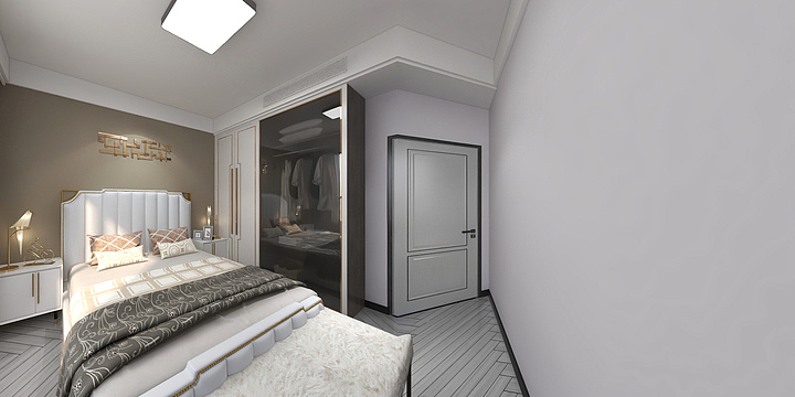 沈阳市艺发装饰-美的城66#1-1-1-装修设计方案