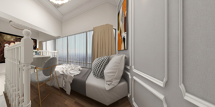 全案设计师李瑞晨-天伦锦城-装修设计方案