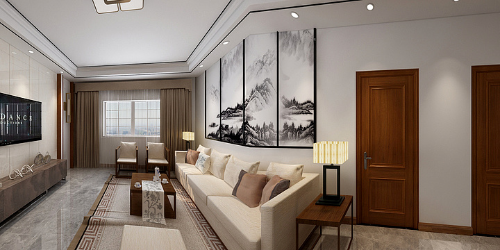 设计子非鱼-创汇120-程工装饰-李哥-装修设计方案