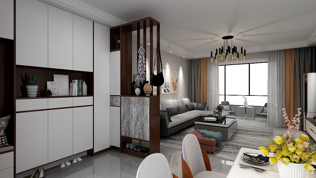 踏掩悬寒-董效果-装修设计方案