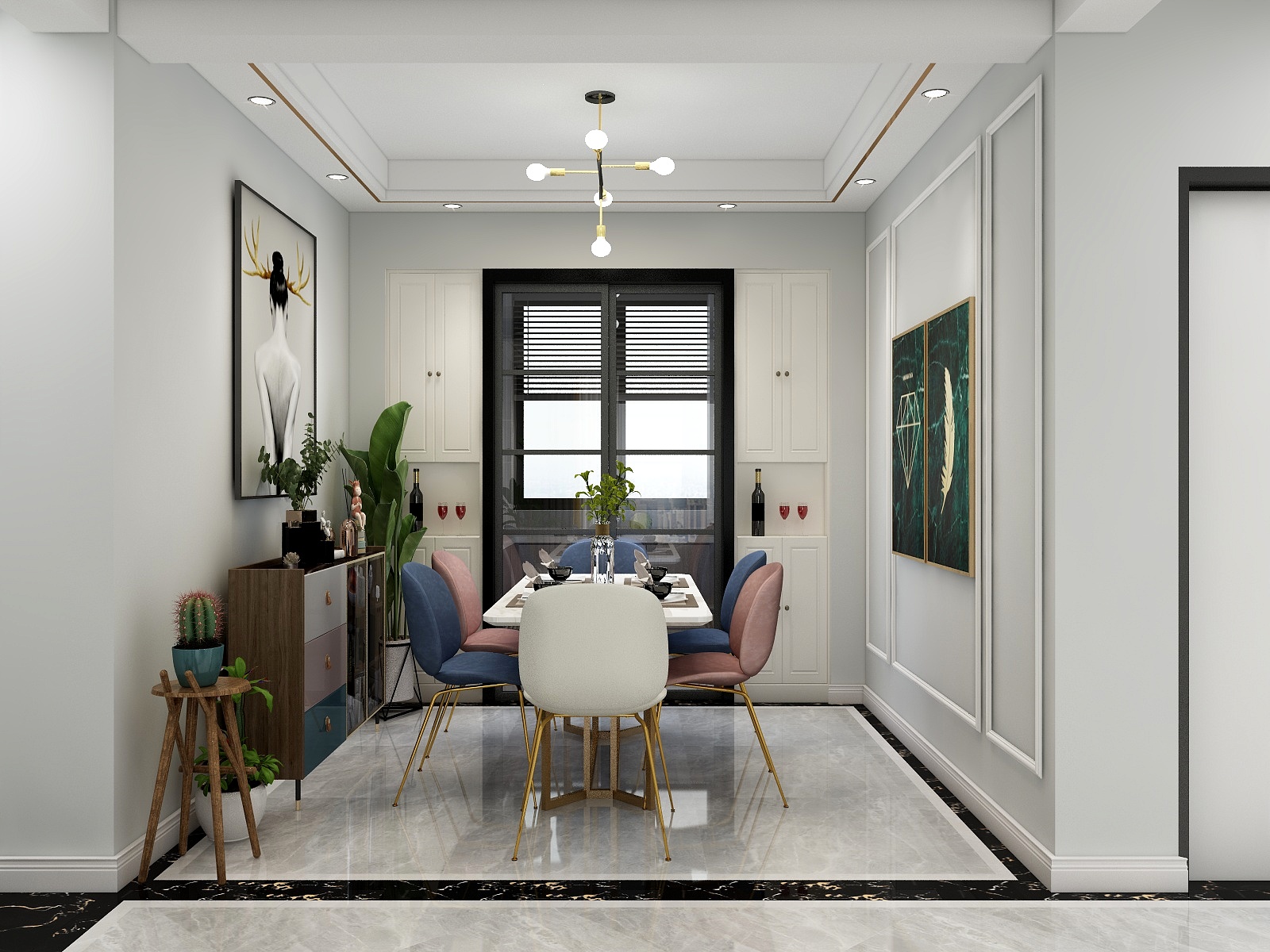 代逸飞-现代轻奢风格-装修设计方案