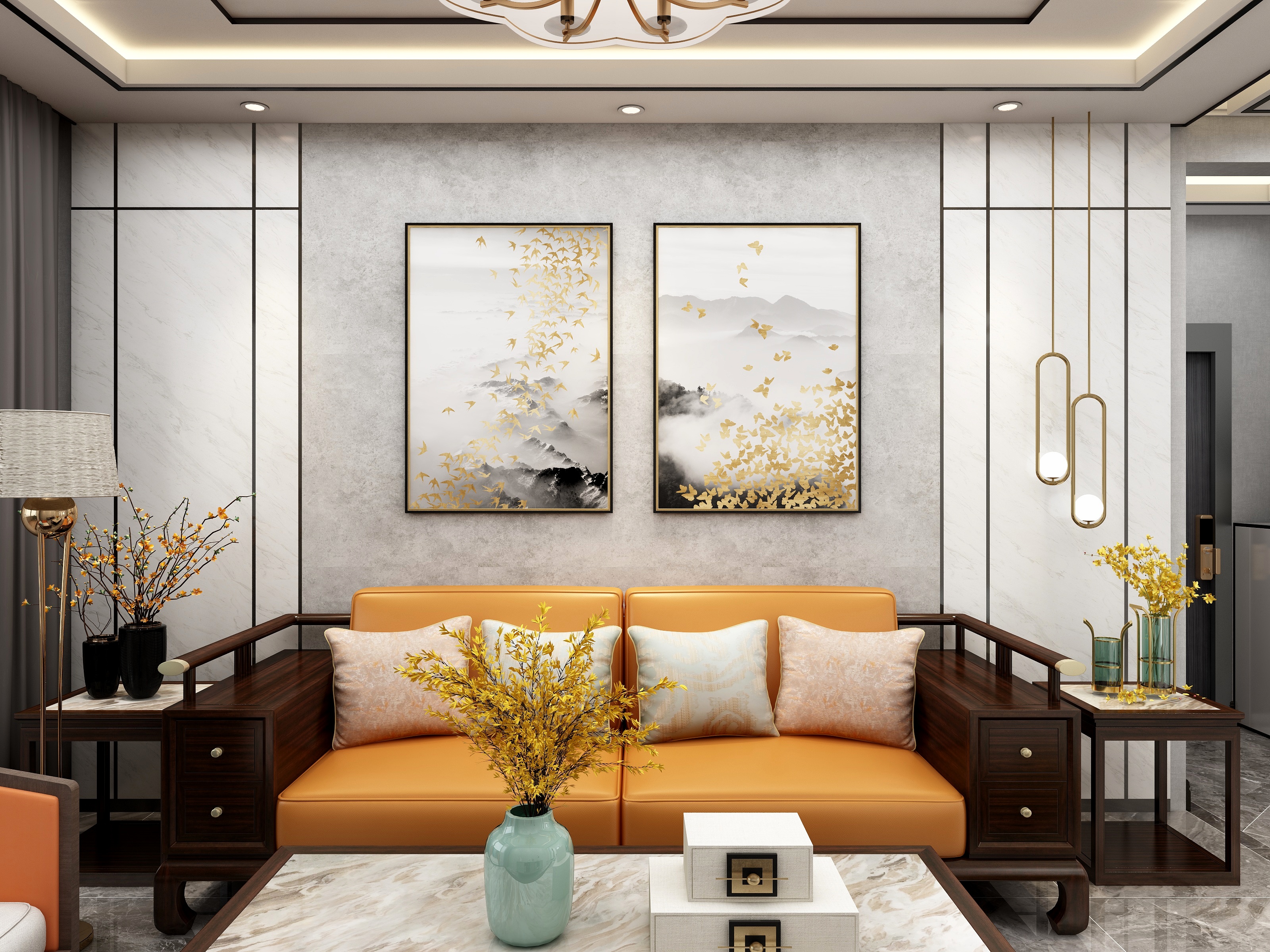 保定云澜装饰赵然-绿荫里三室-装修设计方案