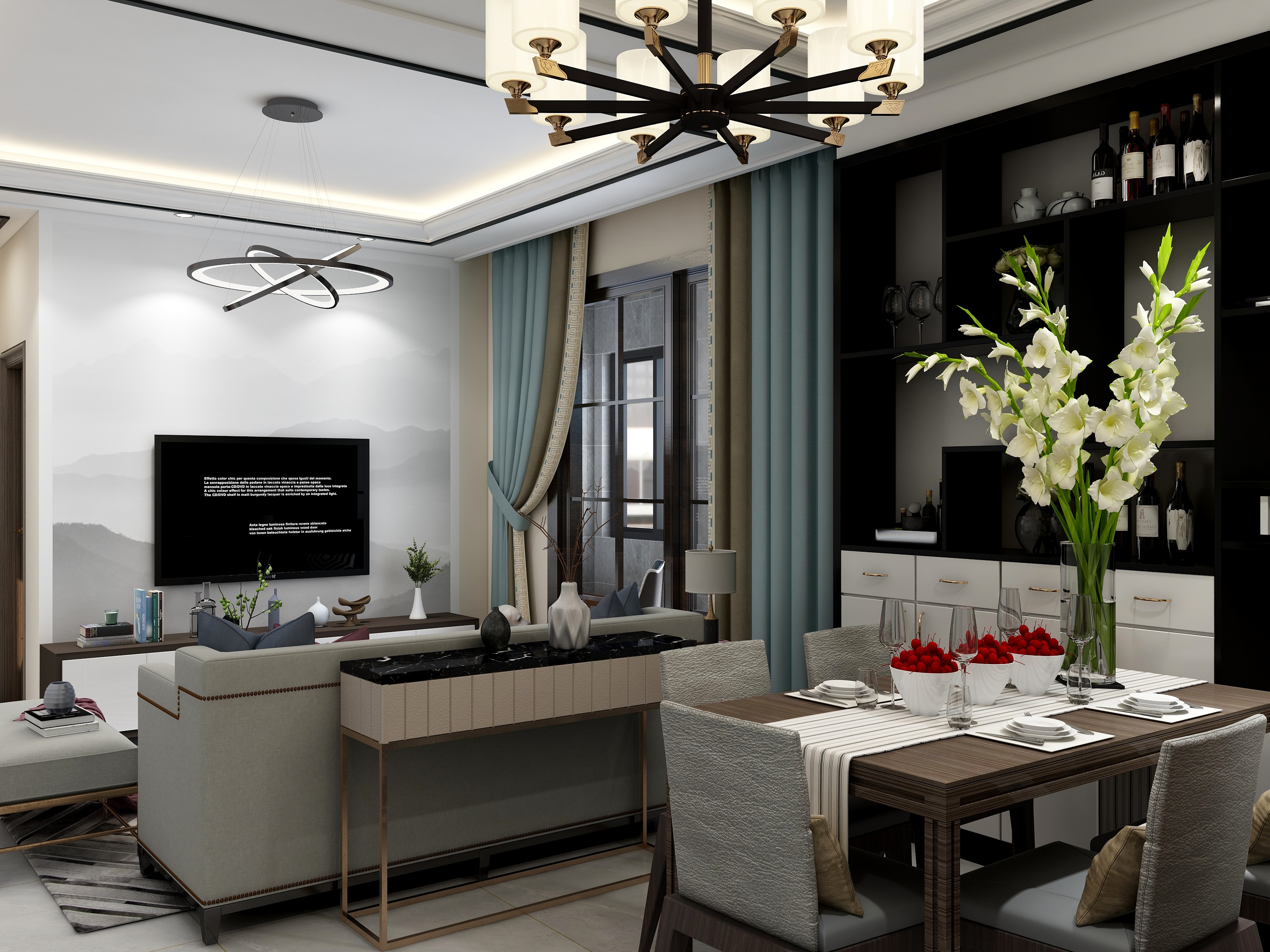 员增亮-瑞和园89.50㎡B户型3室2厅1卫-装修设计方案