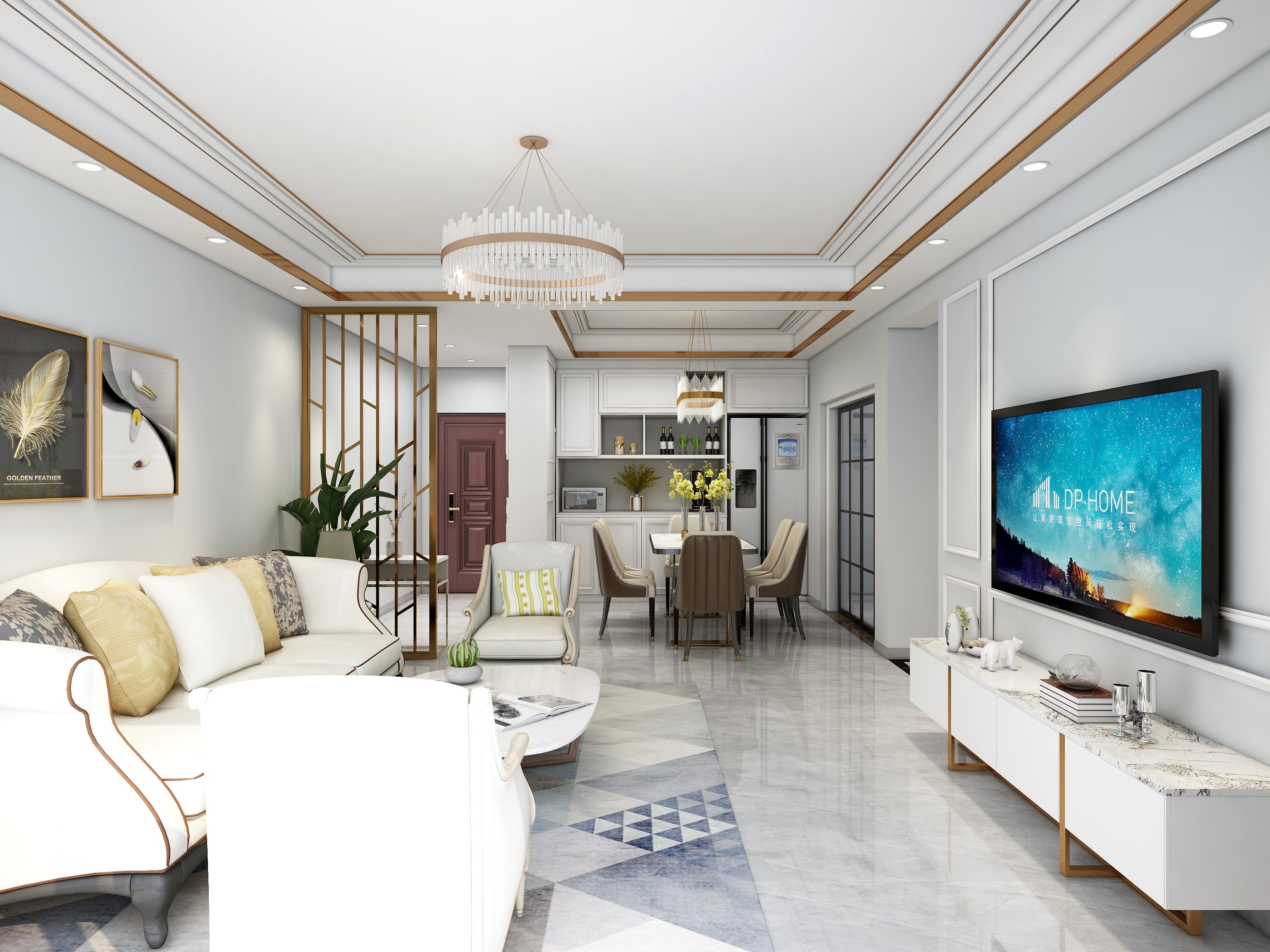 碎碎m-现代轻奢-装修设计方案