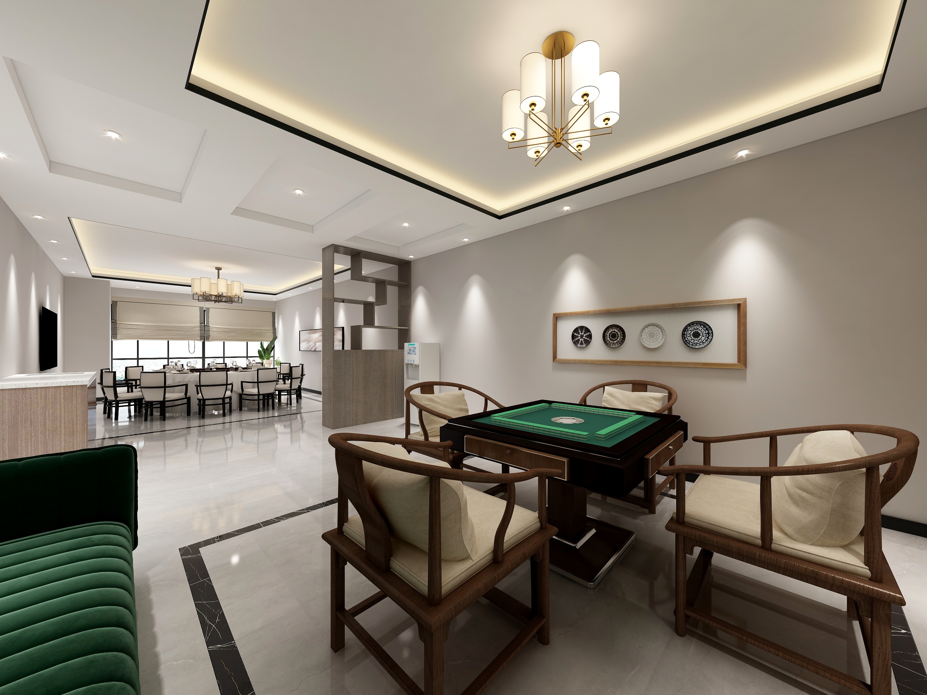 三哥18276817650-福建路桥广西分公司办公室装修效果图-装修设计方案