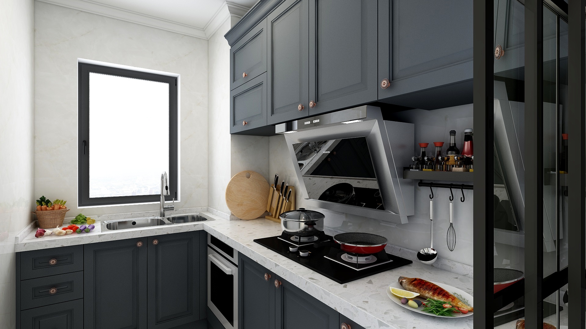 沈阳市鲸鱼设计工作室-沈阳美的时代城-装修设计方案