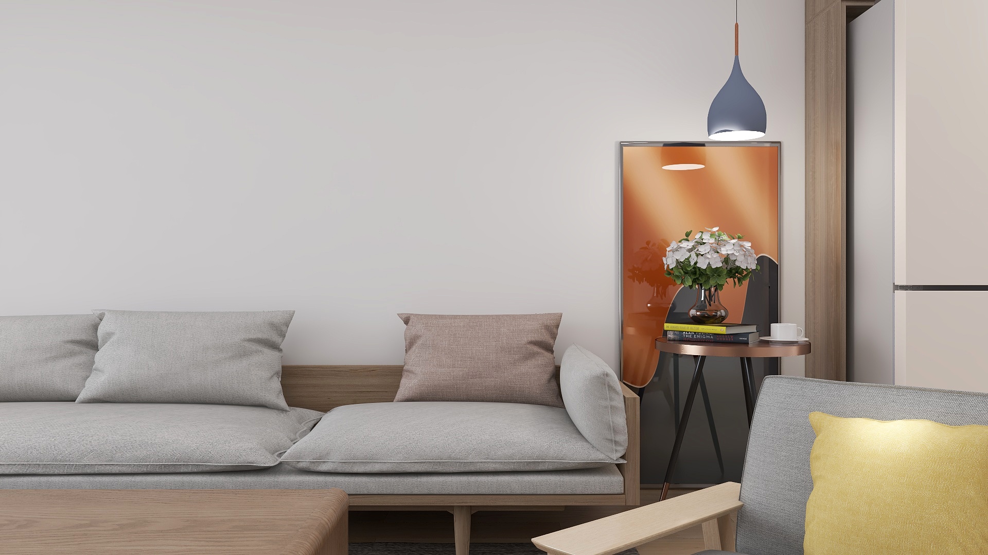 YB东映装饰-812肖哥现代北欧雅居-装修设计方案