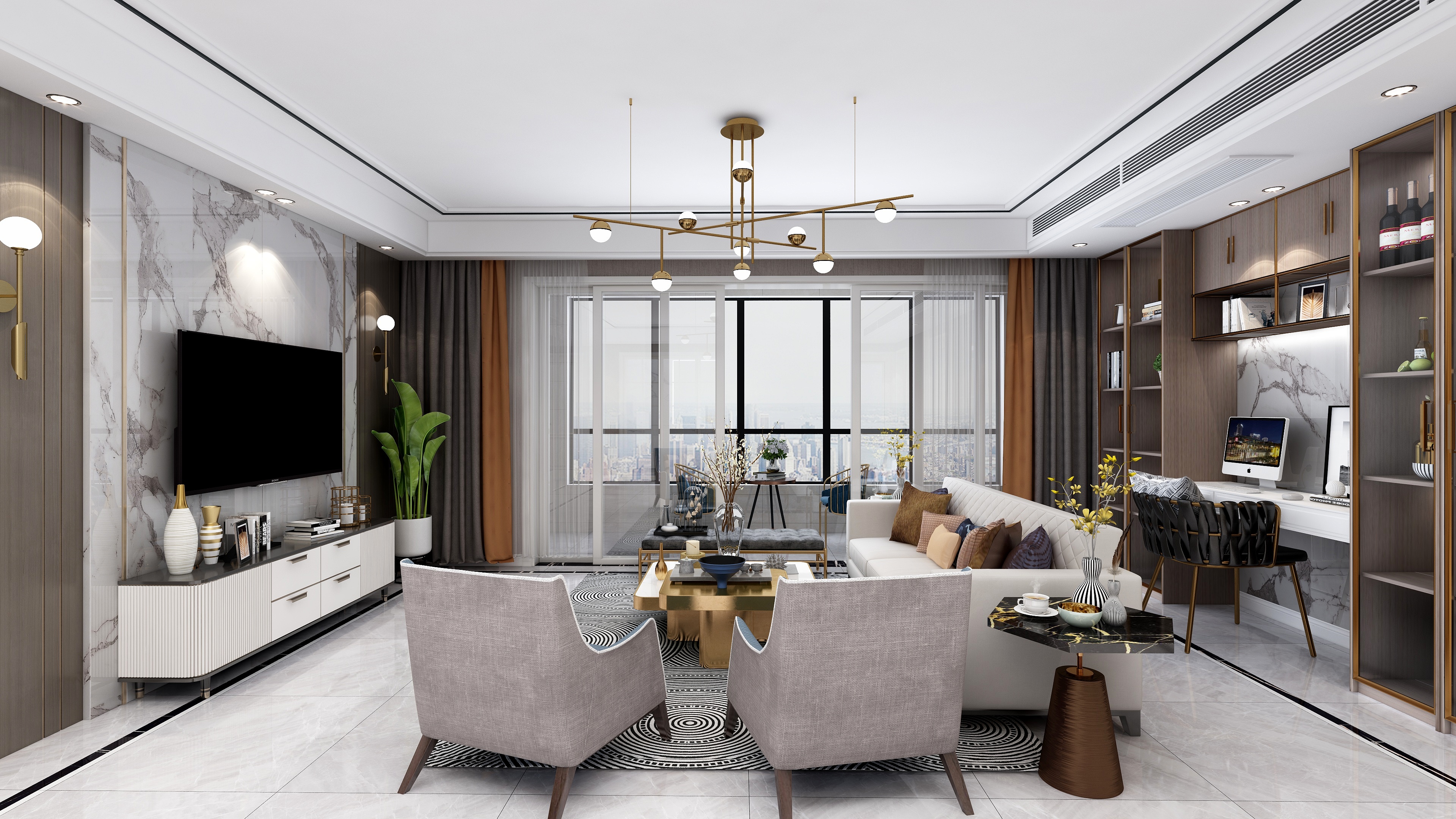 无锡58装饰设计-万科维园16-402-装修设计方案