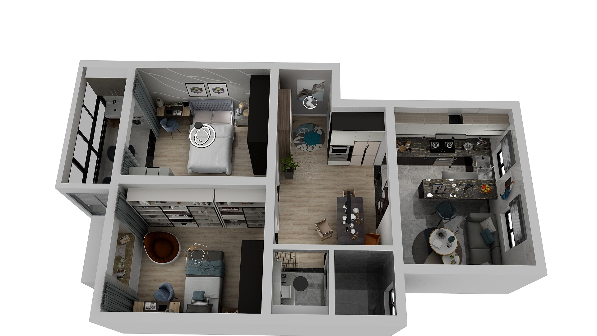 StevenLi-琥珀中村酷家乐-装修设计方案