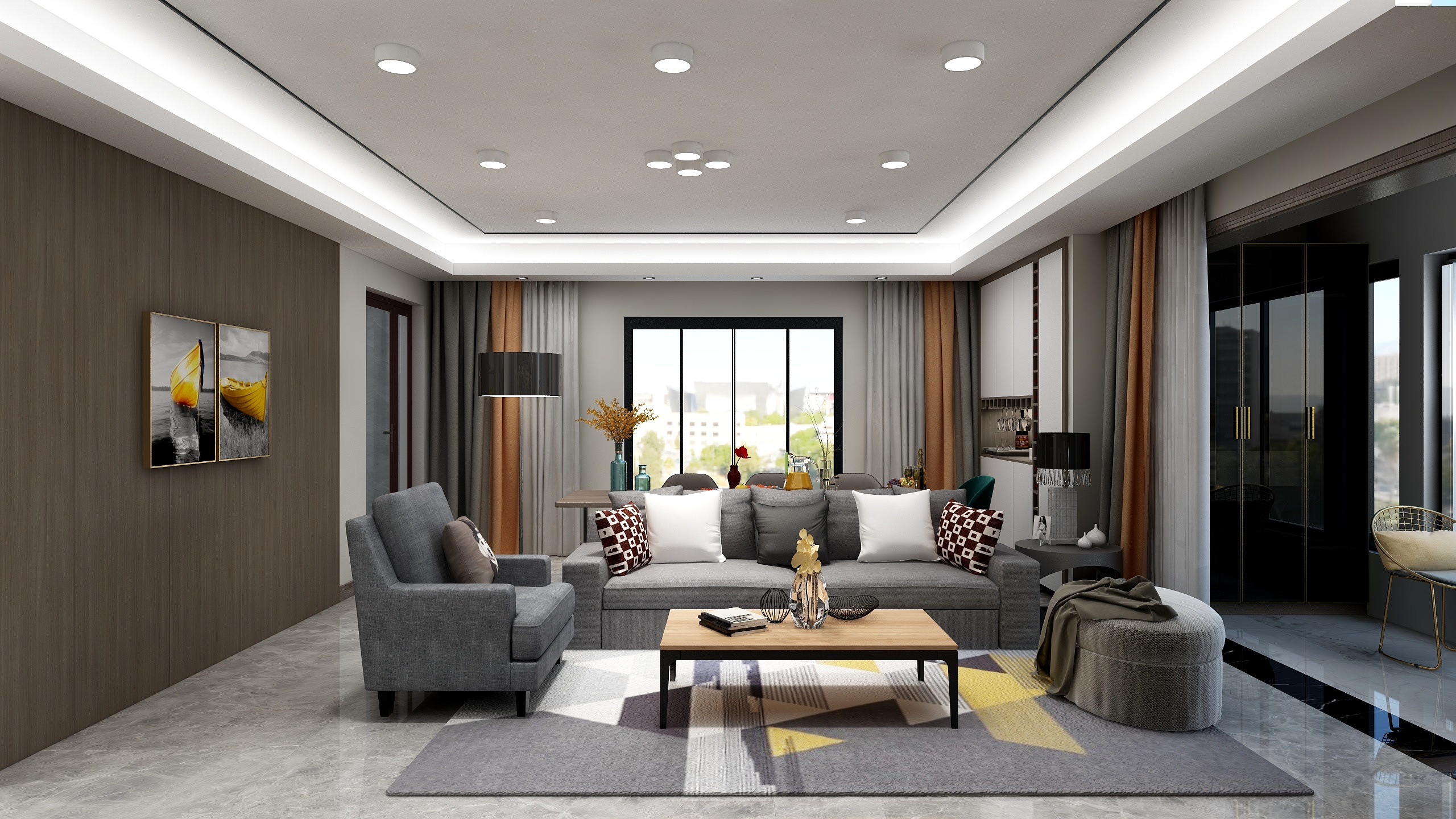 半岛印象王-紫荆阁人才公寓130-副本-副本-装修设计方案